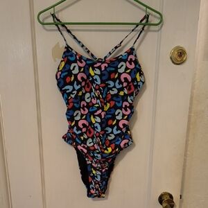 NWT Image | Colorful Women's One Piece Swimsuit